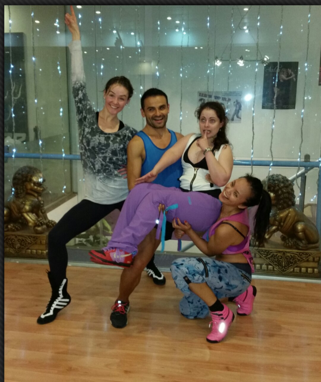 Zumba Fitness instructors